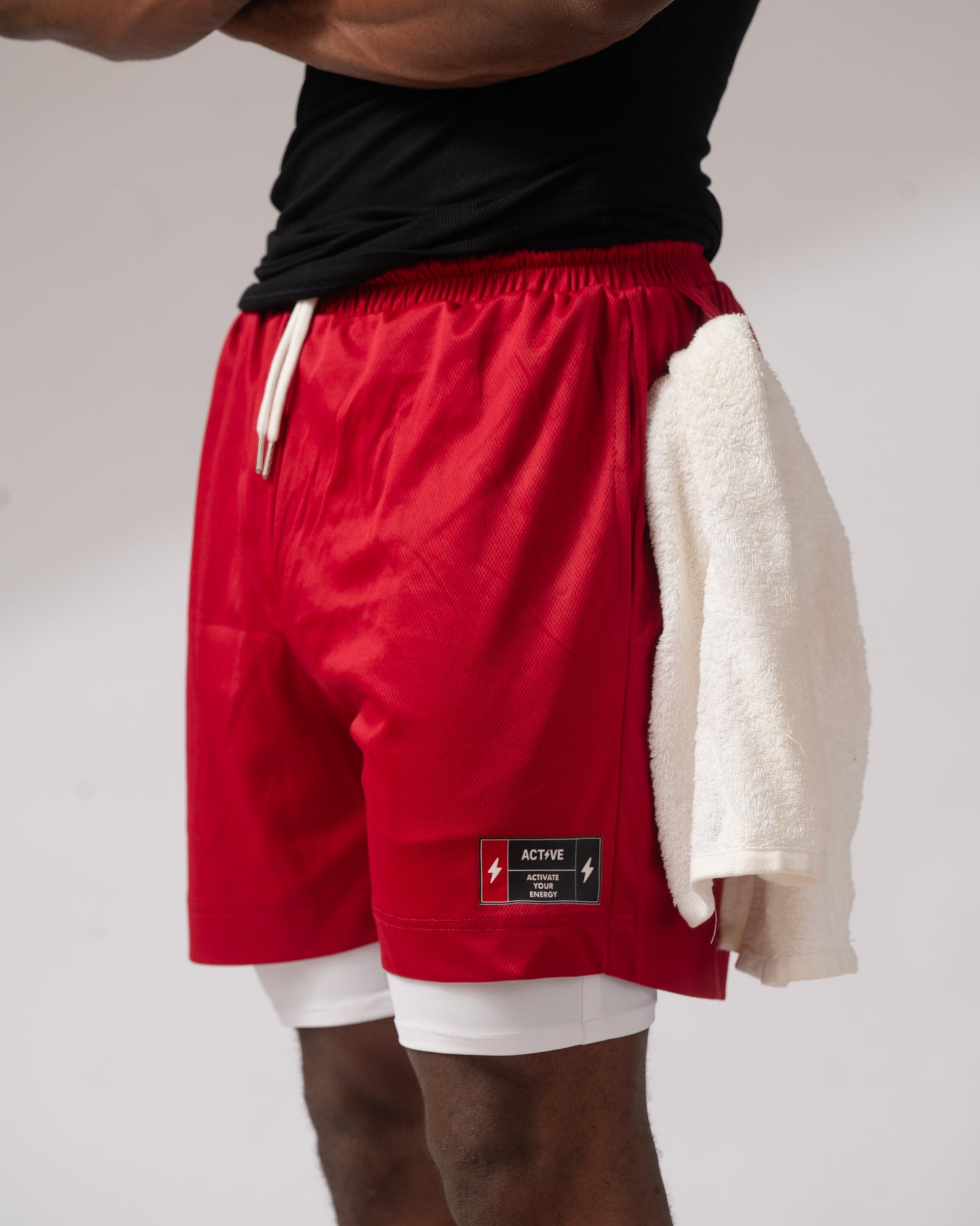 ACT⚡️VE Mesh Dual Layer Shorts