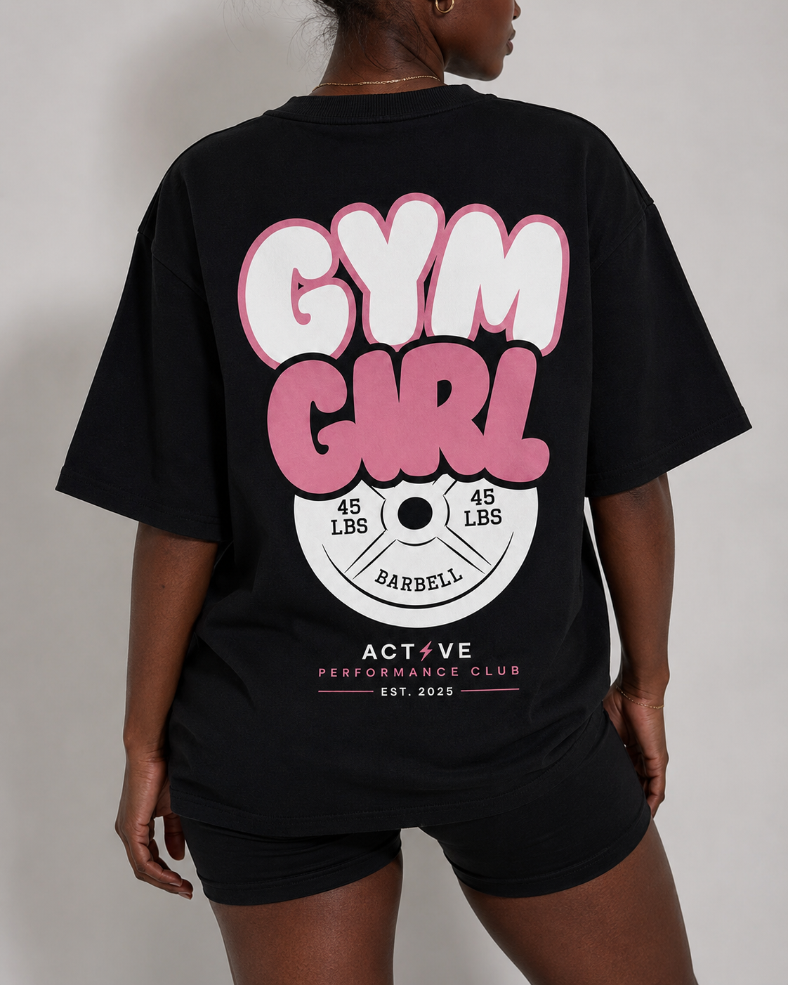 The ACT⚡️VE Gym Girl Tee