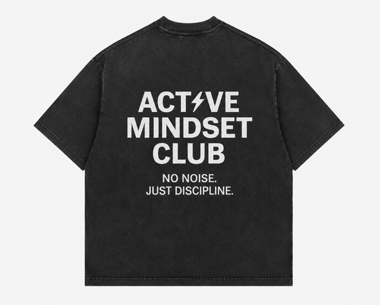 ACT⚡️VE Mindset Club Stone Wash Tee